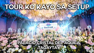 Palacio Cristal del Aquila Tagaytay Wedding Setup [upl. by Detta133]