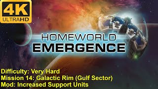 Homeworld Cataclysm Emergence  4K  Very Hard  Mission 14 Galactic Rim [upl. by Phene]