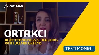 Ortakci  Planning and Scheduling with DELMIA Ortems  DELMIA [upl. by Margarethe]