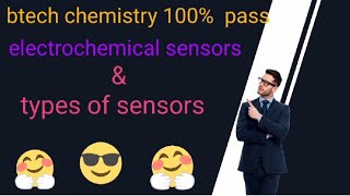 Electro chemical sensors amp types of sensors with telugu explanation [upl. by Bresee]