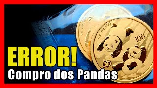 Gran ERROR comprando estas dos monedas del Panda de China para invertir en ORO [upl. by Mir673]