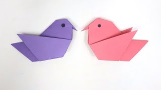 Origami DOG easy  DIY paper crafts [upl. by Waldos]