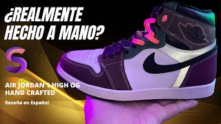 Jordan 1 High OG HandCrafted reseña en español [upl. by Miranda124]