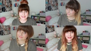 Fringe Tips amp Hairstyles  fayesfix [upl. by Adnauqaj681]