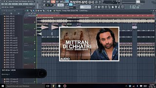 Mitra Di Chatri Dj Sanjay Saini Mix Flp Project Preview2 [upl. by Wait891]