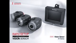 Vision Sensor  KEYENCE IV Series [upl. by Akenet360]