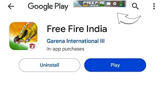 Finally Garena Announce New Release Date Of FREE FIRE INDIA 🇮🇳 [upl. by Joella]