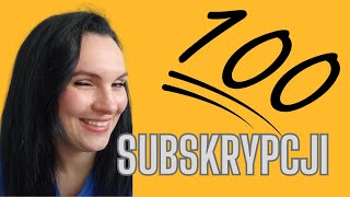 Udało się 🚀 Przekroczyliśmy 100 subskrypcji Dziękuję za ten niesamowity sukces 😍 english [upl. by Nivlen]