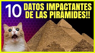 🔴 10 Datos INCREÍBLES de las pirámides de Egipto [upl. by Murdocca732]