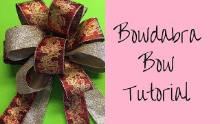 Bowdabra Easy Bows  Stacked Bow Tutorial [upl. by Ashly982]