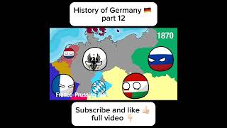 Countryballs  History of Germany history polandball countryballs europe germany ww2 ww1 [upl. by Notlil]