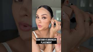 Contour Vs Bronzer Placement l Christen Dominique [upl. by Nork]