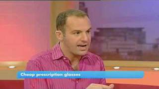 Cheap Prescription Glasses Money Saving Expert Martin Lewis GMTV 22Oct2009 [upl. by Odlanor]