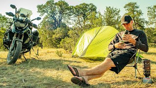 Beginner Tips For Solo Motorcycle Camping [upl. by Flieger873]