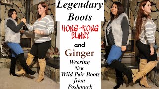 quotLegendary Bootsquot Hong Kong Bunny amp Ginger try on New Wild pair boots [upl. by Michiko981]