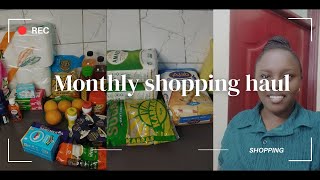 Monthly Shopping On A Budget homemaking haul cooking [upl. by Grania]