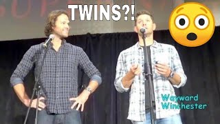 Jensen Ackles HILARIOUS Reaction To Finding Out Hes Having Twins At An Airport [upl. by Silvester678]