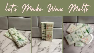 Making Snap Bar Wax Melts  First Time [upl. by Harriott110]