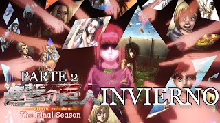 OFICIAL TEASER Shingeki No Kyojin THE FINAL SEASON Parte 2 INVIERNO 2022 [upl. by Trisa]