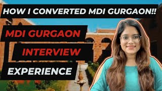 My MDI Gurgaon Interview Experience  Converted MDI Gurgaon interviewquestions catpreparation [upl. by Thorndike]