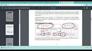 JBIMS MSC Finance 2023  NOTIFICATION OUT [upl. by Aivlys116]