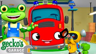 Fionas Firetrucks New Siren  Geckos Magical World  Animal amp Vehicle Cartoons Cartoons for Kids [upl. by Bunns]