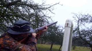 8 Gauge Shotgun Real Time amp Slow Motion [upl. by Hterag]