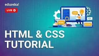 HTML CSS Tutorial for Beginners  Learn HTML amp CSS  Full Stack Training  Edureka [upl. by Nnawaj991]