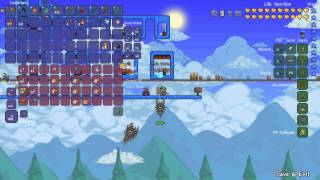 Terraria 121 comparison of quot6switchedquot Statue Engines Crab VS Bunny VS Bird [upl. by Yllek277]