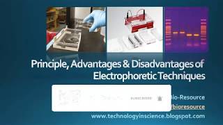 Principle Advantages amp Disadvantages of various electrophoretic techniques [upl. by Storfer28]