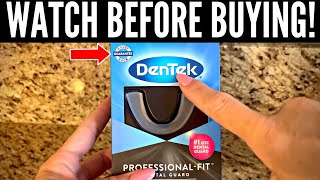 DenTek Mouth Guard for Nighttime Teeth Grinding Professional Dental Guard Complete Review [upl. by Lyrred42]