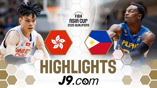 BIG second half propels Gilas 🇵🇭 to win vs Hong Kong  J9 Highlights  FIBA Asia Cup 2025 Qualifiers [upl. by Lawson]