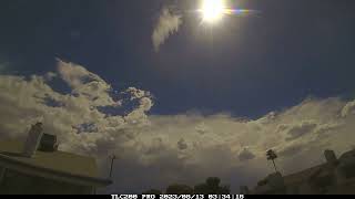 TIME LAPSE Convective Cloud Buildups With Thunderstorm Over Henderson NV August 13 2023 [upl. by Madi664]