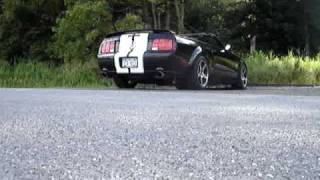 2007 Mustang GT Rev amp Idle Magnaflow catted X Flowmaster FRPP HotRod Cams 560 RPM idle [upl. by Revned]