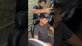 MEDIUM FADE CUT ✂️  hairstyle haircut indianbarber barber india hairstyles haircutting [upl. by Nage]