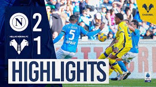 Highlights Serie A TIM 202324  NapoliVerona 21 [upl. by Lowndes]