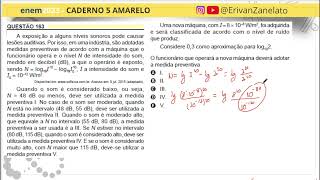 Resolução Prova do ENEM 2023  Gabarito enem 23  questões resolvidas  questão 163 de matemática [upl. by Nelyt]