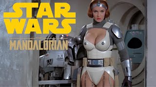 STAR WARS MANDALORIAN 1950s Super Panavision 70 [upl. by Adnim]