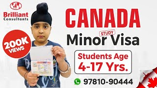 Canada Minor Visa with Family  Schooling in Canada  919781072333 canadaschoolingvisa minorvisa [upl. by Hajed342]