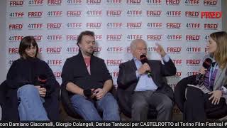 FREDs Interview Damiano Giacomelli Giorgio Colangeli Denise Tantucci  CASTELROTTO tff41 [upl. by Atidnan]