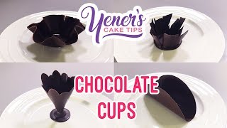 CHOCOLATE CUPS Tutorial  Yeners Cake Tips with Serdar Yener from Yeners Way [upl. by Pilar]