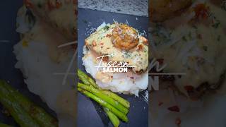 Tuscan Salmon fy foodie foryou food cooking cookingathome cookingathome tuscan eating [upl. by Alyda]