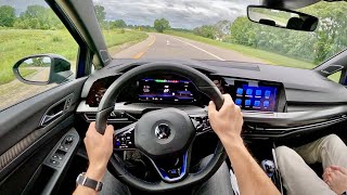 2023 Volkswagen Golf R Manual 20th Anniversary Edition  POV Driving Impressions [upl. by Anemix537]