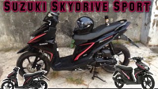 Suzuki Skydrive Sport Black [upl. by Ttekcirc]