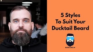 Styles To Suit Your Ducktail Beard [upl. by Goodson]