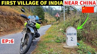 Ep6 Kibithu  First Village Of India 🇮🇳  Dong to kaho  Arunachal Pradesh solo ride 2024 [upl. by Elehcar77]