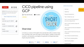 CICD pipeline using GCP  qwiklabs  coursera  With Explanation🗣️ [upl. by Engle]