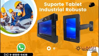 Suporte Tablet Industrial de parede ou mesa articulado [upl. by Adelbert]