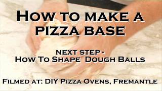 Part 2 of 5 How To Make a Pizza Base  Kneading the Dough [upl. by Wiltsey]