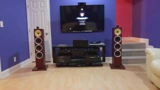 Bowers amp Wilkins Cm10 S2 Driven by Onkyo txnr818 and Emotiva Xpa3 gen2 [upl. by Aldarcy]